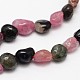 Nuggets Natural Tourmaline Beads Strands G-N0164-06-2