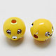 Plating Acrylic Beads PACR-S186-14mm-02-1