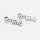Great Valentines Day Ideas for Her Alloy European Dangle Charms PALLOY-JF00001-26-1