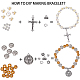 SUNNYCLUE DIY Religion Theme Bracelet Making DIY-SC0008-65-4