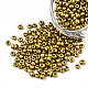 6/0 Baking Paint Glass Round Seed Beads SEED-S036-01C-06-1