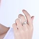 Палец кольца модный латунные RJEW-BB26870-6-2