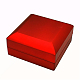 Rectángulo de plástico pulsera / brazalete cajas de joyería OBOX-N010-01-1