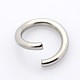 304 Stainless Steel Open Jump Rings X-STAS-E066-07-10mm-1