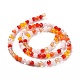 Glass Beads Strands X-GLAA-E036-09C-3
