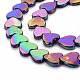 Electroplate Natural Freshwater Shell Beads Strands SHEL-N027-05-3