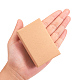Pandahall 24 個の厚紙ジュエリーセットボックス  リングのために  ネックレス  長方形  淡い茶色  8x5x2.5cm CBOX-TA0001-07-3