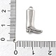 Латунные микропаве прозрачные подвески с фианитом KK-D283-34P-01-3