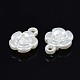 Colgantes de perlas de imitación de acrílico OACR-N134-008-4
