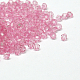 Faceted Bicone Transparent Acrylic Beads DBB4mm015-2
