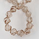 Chapelets de perles en verre GLAA-R042-6x6mm-27-2