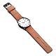 Alloy PU Leather Quartz Wristwatches WACH-F023-B03-3