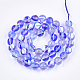 Synthetic Moonstone Beads Strands G-S283-8mm-15A-2