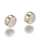 Brass Rings Silicone Ear Nuts SIL-N003-04LG-3