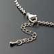304 Stainless Steel Rolo Chain Necklaces NJEW-JN03543-5