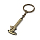Porte-clés pendentif pied à coulisse en alliage KEYC-M021-01AB-1
