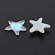 Durchscheinende Cabochons aus galvanisiertem Glas&nbsp;EGLA-T026-004-4