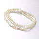 Chapelets de perles en verre plaqué arc-en-ciel EGLA-J136-FR04-2