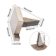 Скамейка с наковальней pandahall TOOL-WH0122-40P-2