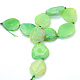 Faceted Nuggets Dyed Natural Dragon Veins Agate Beads Strands G-L456-13B-2