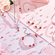 PH PandaHall 480pcs Pink Acrylic Beads OACR-PH0001-93-5