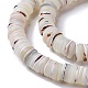 Natural Trochid Shell/Trochus Shell Beads Strands SHEL-P015-11-3