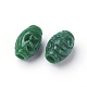 Perles naturelles en jade du Myanmar/jade birmane G-E418-19-2