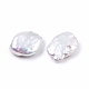 Perlas de keshi barrocas naturales PEAR-N020-P15-3