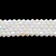 Opaque Solid Color Imitation Jade Glass Beads Strands GLAA-F029-P4mm-D15-1