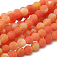 Chapelets de perles en agate naturelle craquelée G-G055-4mm-3-1