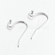 Латунь серьги крючки для серег конструкций KK-M142-01P-RS