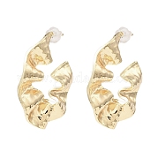 Brass Earring EJEW-P268-02G
