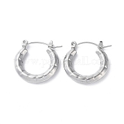 Серьги-кольца из нержавеющей стали 304 STAS-Z052-11P