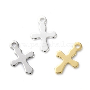 Латунные крошечные крестики KK-L205-09-B