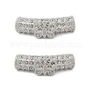 Латунные трубчатые европейские бусины KK-G532-05B-P