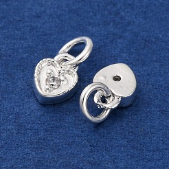 Adornos de latón micropavé de circonia cúbica&nbsp;KK-C071-09S