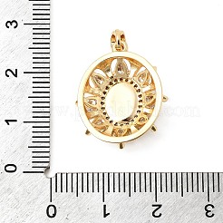 Natürlichen Tigerauge Anhänger&nbsp;KK-G553-06G