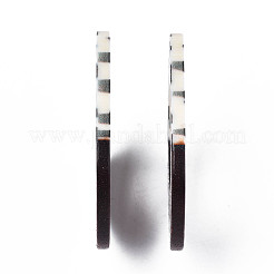 Colgantes impresos de resina y madera&nbsp;RESI-S358-64