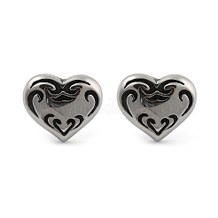 Ohrstecker aus chirurgischem Edelstahl 316&nbsp;EJEW-R022-02AS