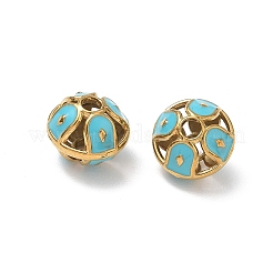 Perles en émail en acier inoxydable 304&nbsp;SA-H002-01F-G