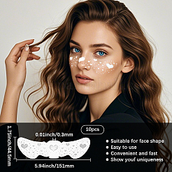 10 autocollant de transfert autocollant de tatouage temporaire amovible&nbsp;DIY-SP0003-65B-06