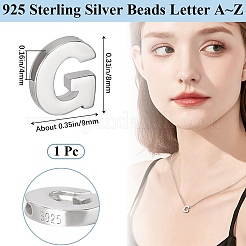Sterling Silber Perlen&nbsp;STER-WH20005-02G