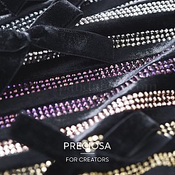 Pierres plates hotfix en cristal preciosa®&nbsp;Y-PRC-HSS16-00030-251