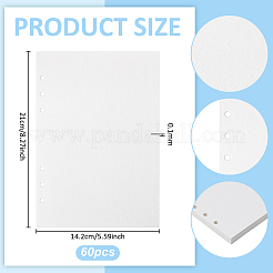 20 Stück lose Blätter aus Papier&nbsp;FIND-WH0148-880