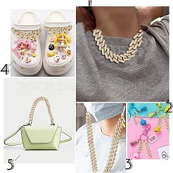 Anelli di collegamento con strass acrilici&nbsp;FIND-CJC0003-31