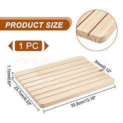 Tabelloni ad anello in legno a 7 slot&nbsp;RDIS-WH0009-025A