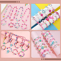 Kit fai da te per realizzare braccialetti di frutta&nbsp;DIY-BM0001-18