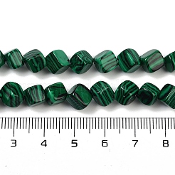 Synthetik Malachit Perlen Stränge&nbsp;G-A257-A11-01