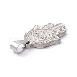 Pendentifs en acier inoxydable 304 anti-ternissement&nbsp;STAS-A062-18P