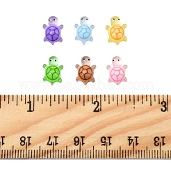 60 Stück 6 Farben leuchtende Harz-Cabochons&nbsp;RESI-FS0001-95